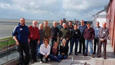 Group picture from birdflu workshop WHV